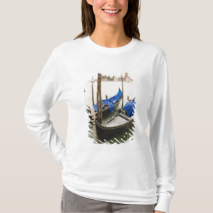 Camiseta Italia, Venecia, enfoque selectivo de góndola en l