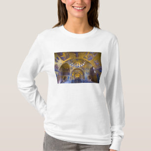 Camiseta Italia, Venecia. Interior de la Catedral de San Ma