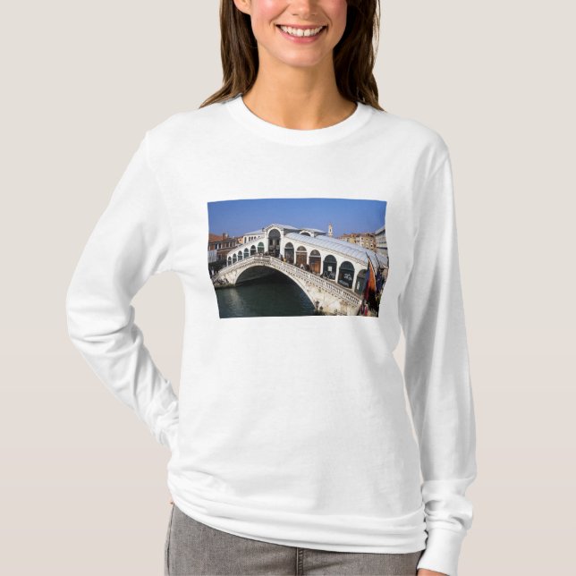 Camiseta Italia, Veneto, Venecia, cruce del puente Rialto (Anverso)