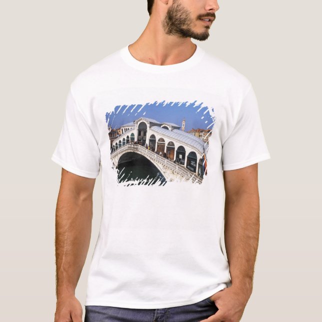 Camiseta Italia, Veneto, Venecia, cruce del puente Rialto (Anverso)