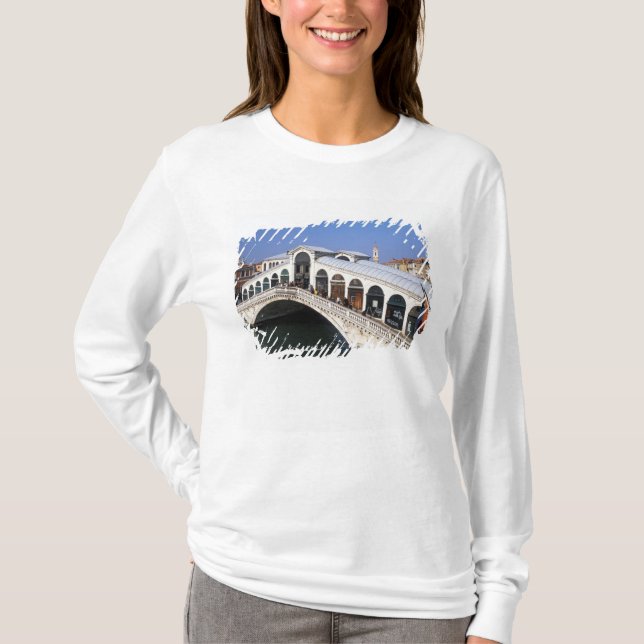 Camiseta Italia, Veneto, Venecia, cruce del puente Rialto (Anverso)