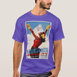 Camiseta Italia viaje de invierno en italiano Val dAosta fa