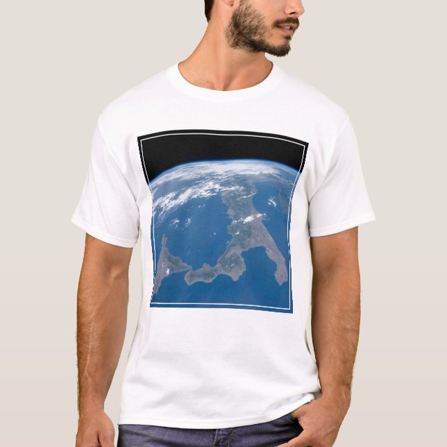 Camiseta Italia Y Su Isla Sicilia. (Anverso)