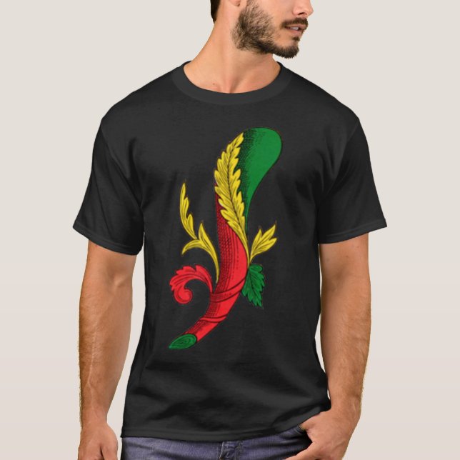 Camiseta Italian Ace of Clubs Scopa  Briscola card Classic  (Anverso)