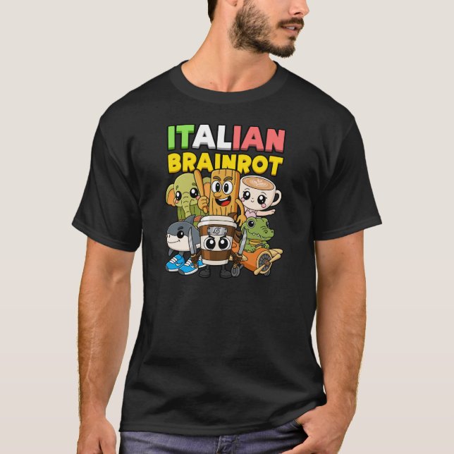 Camiseta Italian Brainrot (Anverso)
