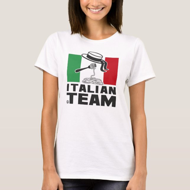 Camiseta ITALIAN EQUIPO 2 Mujer (Anverso)