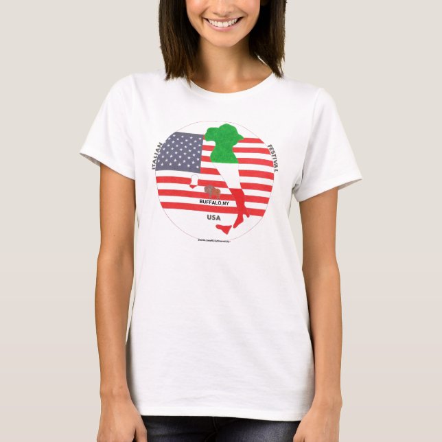 Camiseta Italian Festival Buffalo Style #2 Long Sleeve (Anverso)