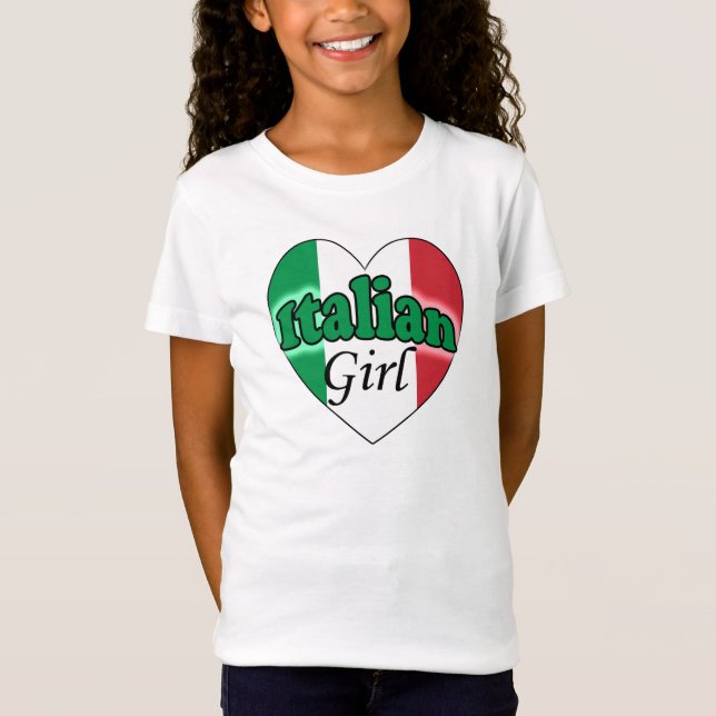 Camiseta Italian Girl (Anverso)