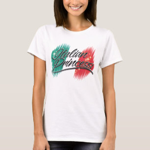 Camiseta italiana de la princesa