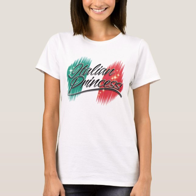 Camiseta italiana de la princesa (Anverso)