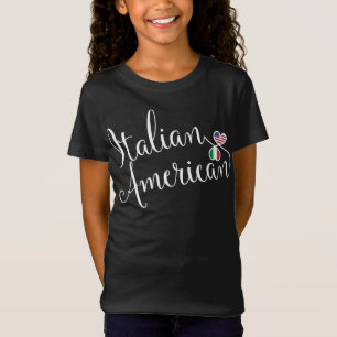 Camiseta italiana de los corazones de Entwinted