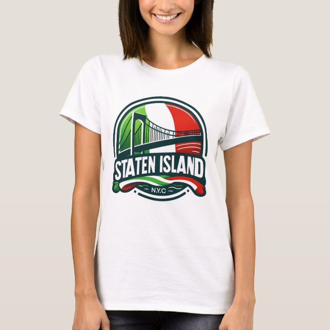 Camiseta italiana de Staten Island (Anverso)