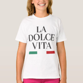 Camiseta italiana La Dolce Vita