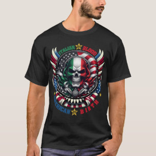 Camiseta Italiano de Blood American por Birth ItalianAmeric