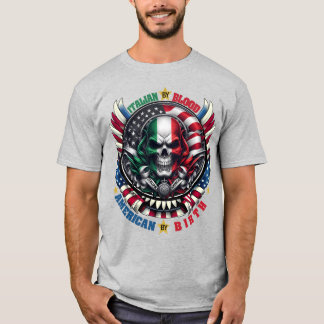 Camiseta Italiano de Blood American por Birth ItalianAmeric