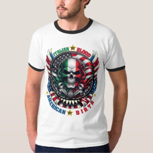 Camiseta Italiano de Blood American por Birth ItalianAmeric