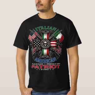 Camiseta Italiano de Blood American por Birth ItalianAmeric