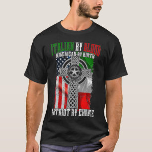 Camiseta Italiano De Blood American Por Nacer Patriot De Ch