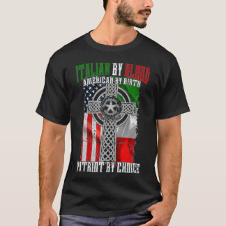 Camiseta Italiano De Blood American Por Nacer Patriot De Ch