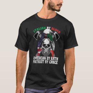 Camiseta Italiano De Blood American Por Nacer Patriot De Ch