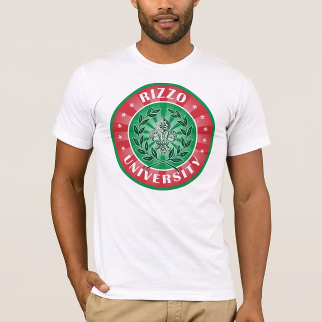 Camiseta Italiano de la universidad de Rizzo (Anverso)