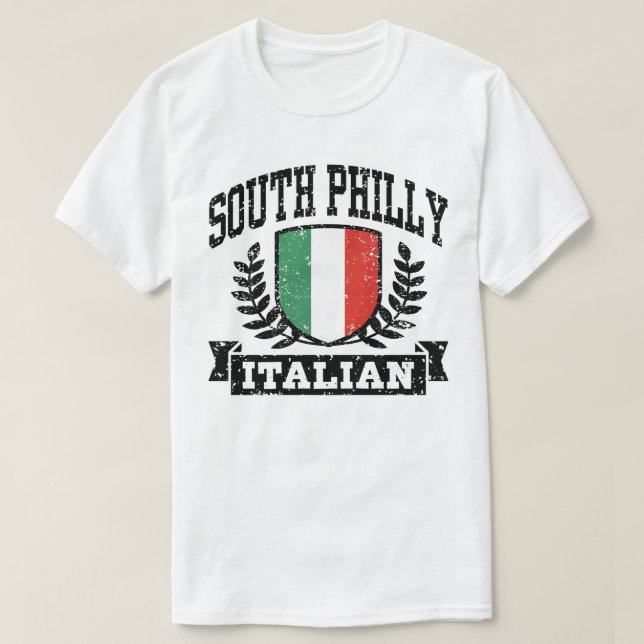 Camiseta Italiano del sur de Filadelfia (Diseño del anverso)