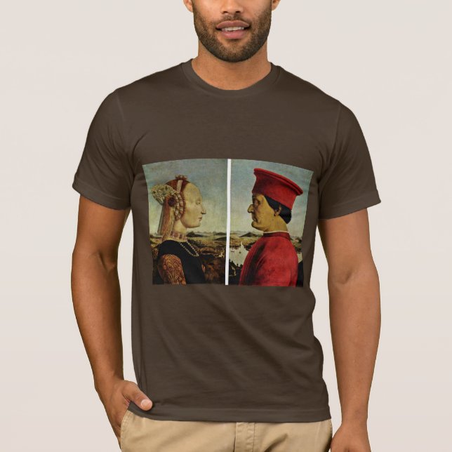 Camiseta Italiano: Di Federico da Montefeltro, palo de (Anverso)