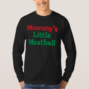 Camiseta Italiano divertido de mamá, pequeño caramelo, un p