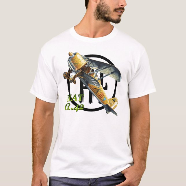 CAMISETA ITALIANO FIAT CR.42 (Anverso)