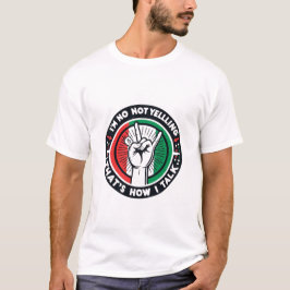 Camiseta Italiano fuerte y orgulloso - Diseño Gesture manos
