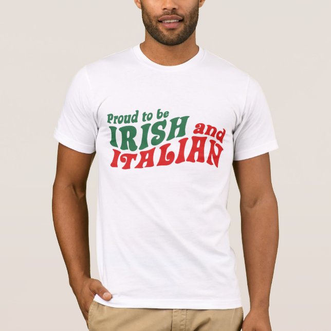Camiseta Italiano irlandés (Anverso)