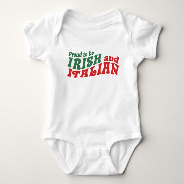 Camiseta Italiano irlandés (Anverso)