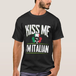 Camiseta Italiano irlandés me besa yo italiano