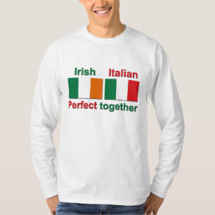 Camiseta ¡Italiano irlandés - perfeccione junto!