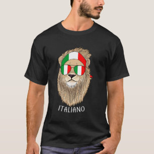 Camiseta Italiano Italia Bandera Italiana Patrimonio Italia