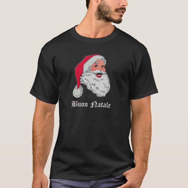 Camiseta Italiano Papá Noel (Anverso)