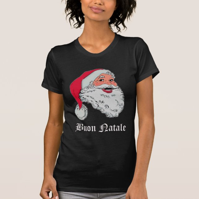 Camiseta Italiano Papá Noel (Anverso)