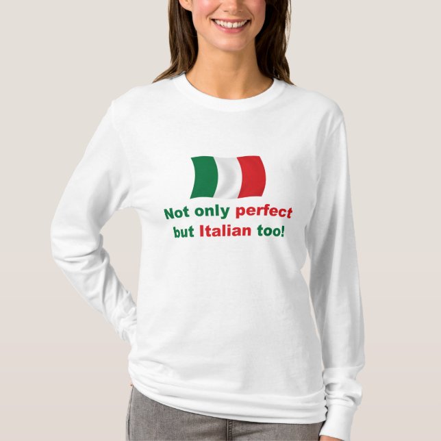 Camiseta Italiano perfecto (Anverso)