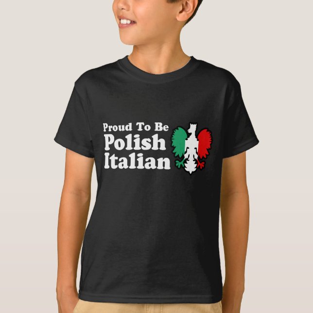 Camiseta Italiano polaco (Anverso)