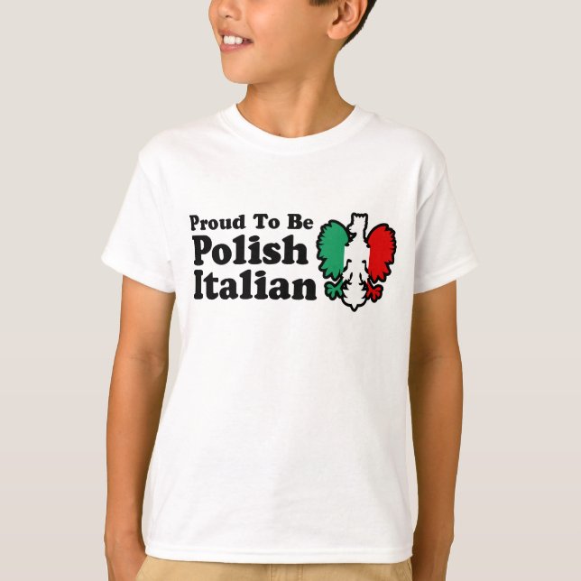 Camiseta Italiano polaco (Anverso)