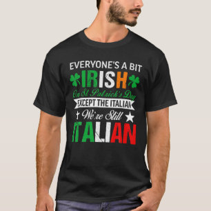 Camiseta Italiano seguimos siendo italiano en el Día de San