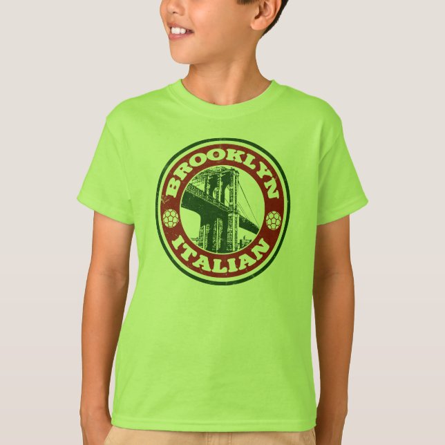 Camiseta Italianos de Brooklyn Nueva York (Anverso)