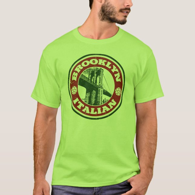 Camiseta Italianos de Brooklyn Nueva York (Anverso)
