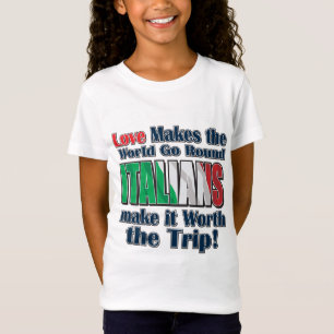 Camiseta Italianos hacen que valga la pena el viaje