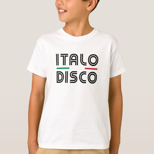 Camiseta Italo Disco (Anverso)