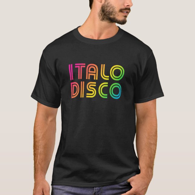 Camiseta Italo Disco (Anverso)