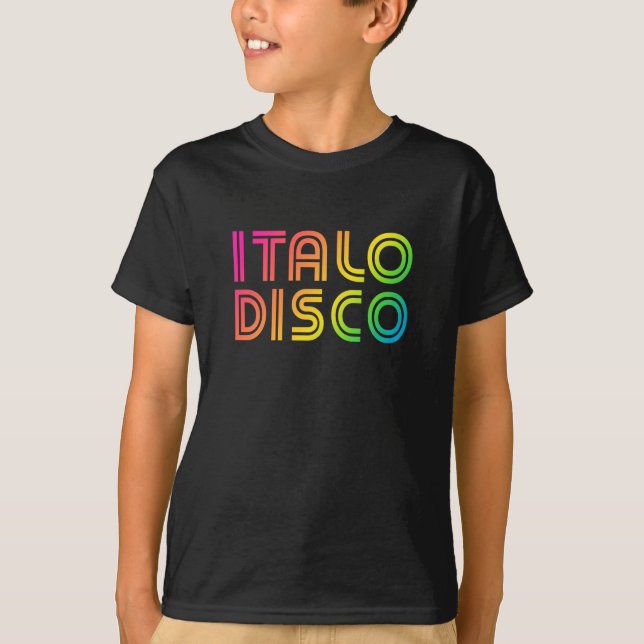 Camiseta Italo Disco (Anverso)