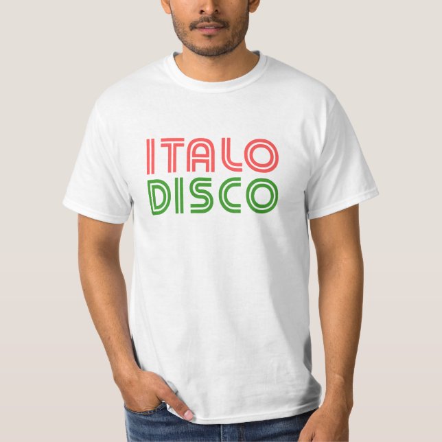 Camiseta Italo Disco (Anverso)