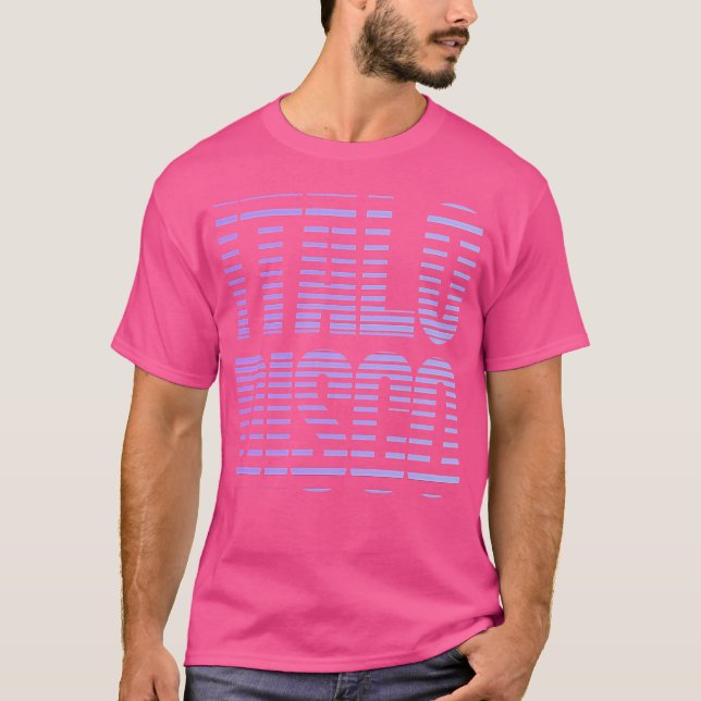 Camiseta Italo Disco (Anverso)