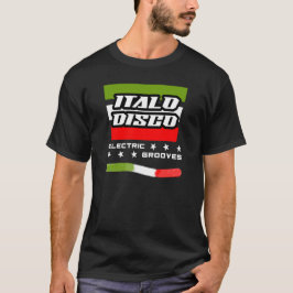 Camiseta Italo Disco Gamas Eléctricas